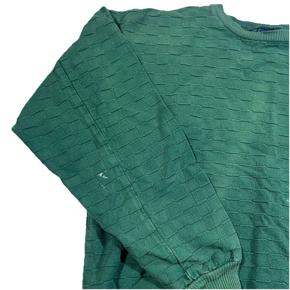 Vintage Masters Golf Tournament Wek The World Crewneck Sweatshirt Size 2 (XL?) - Picture 5 of 13